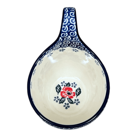 Bowl, Round, Loop Handle, 16 oz in "Rosie's Garden" by Ceramika Artystyczna | A845-1490X