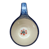 Bowl, Round, Loop Handle, 16 oz in "Butterfly Parade" by Ceramika Artystyczna | A845-U1493