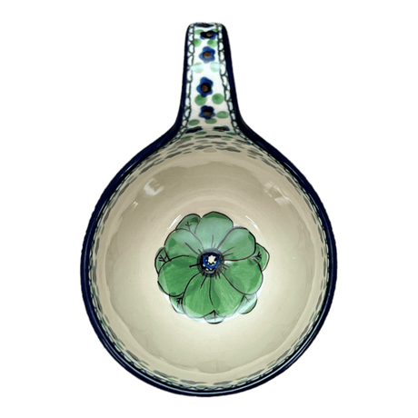 Bowl, Round, Loop Handle, 16 oz in "Green Goddess" by Ceramika Artystyczna | A845-U408A