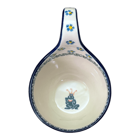 Bowl, Round, Loop Handle, 16 oz in "Frog Prince" by Ceramika Artystyczna | A845-U9969