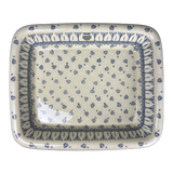 Baker, Rectangular, Edge, 14" x 11" in "Lone Owl" by Ceramika Artystyczna | A854-3326X