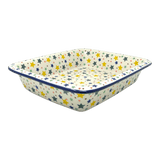 Baker, Rectangular, Edge, 14" x 11" in "Star Shower" by Ceramika Artystyczna | A854-359X