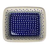 Baker, Rectangular, Edge, 14" x 11" in "Tulip Dot" by Ceramika Artystyczna | A854-377Z