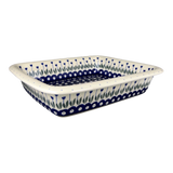 Baker, Rectangular, Edge, 14" x 11" in "Tulip Dot" by Ceramika Artystyczna | A854-377Z