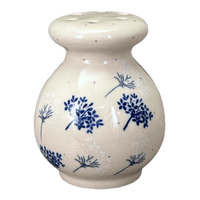 A picture of a Polish Pottery Parmesan/Spice Shaker (In the Wind) | A934-2788X as shown at PolishPotteryOutlet.com/products/parmesan-spice-shaker-in-the-wind-a934-2788x