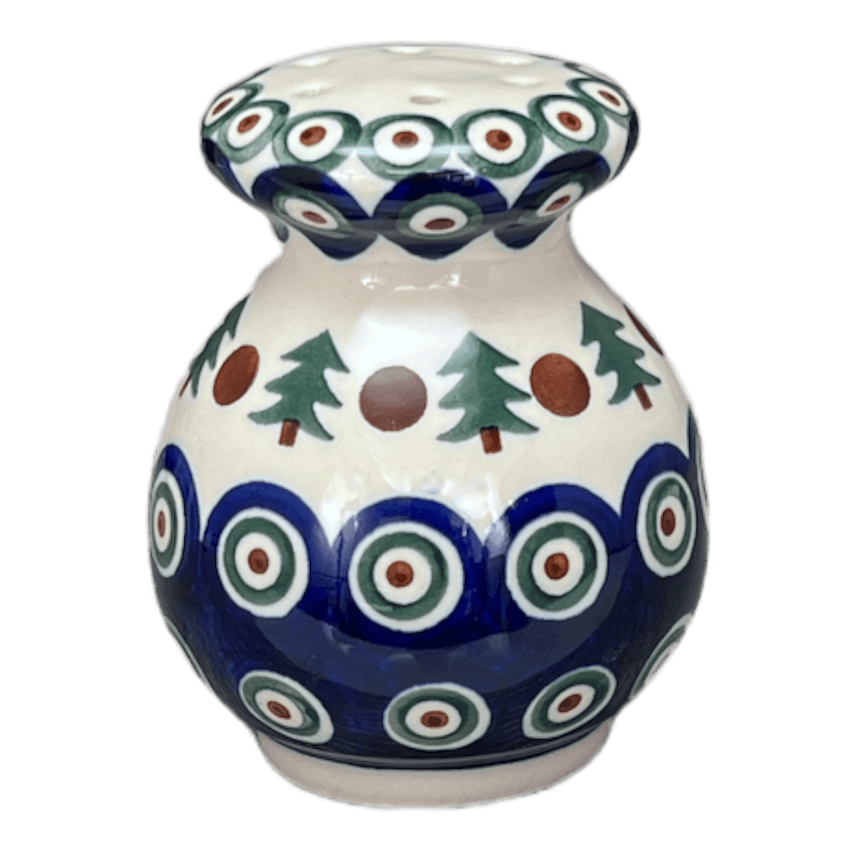 Shaker, 4" in "Peacock Pine" by Ceramika Artystyczna | A934-366X