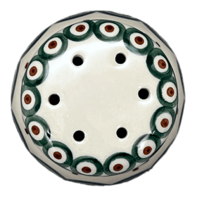 Polish Pottery Parmesan/Spice Shaker (Peacock Pine) | A934-366X Additional Image at PolishPotteryOutlet.com