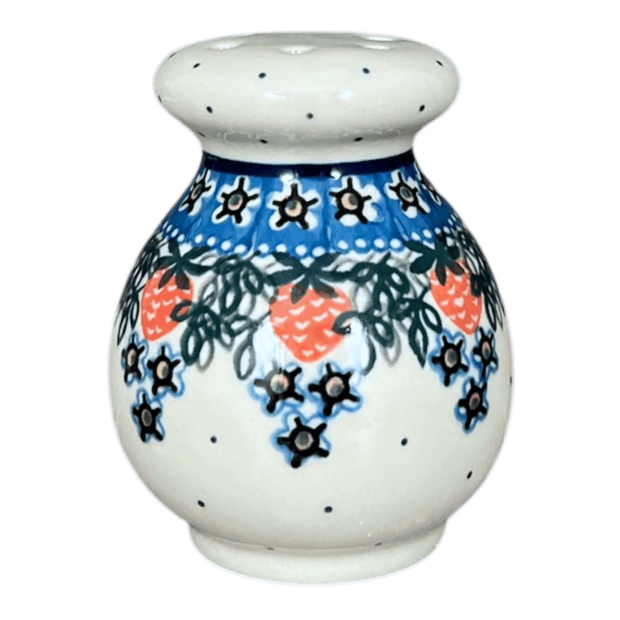 Shaker, 4" in "Strawberry Patch" by Ceramika Artystyczna | A934-721X