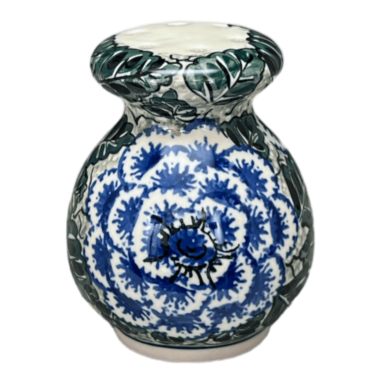 Shaker, 4" in "Blue Dahlia" by Ceramika Artystyczna | A934-U1473