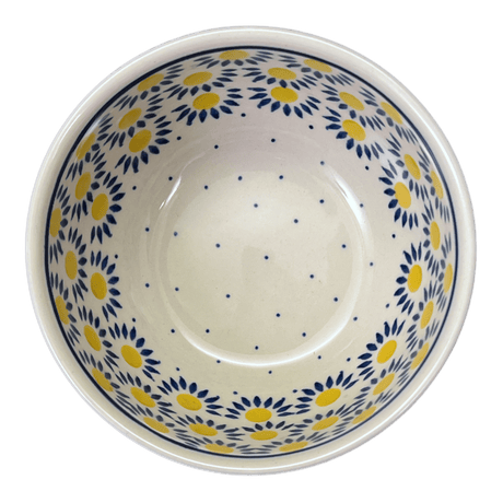 Bowl, Round, Deep, 5.5" in "Sunny Circle" by Ceramika Artystyczna | A986-0215