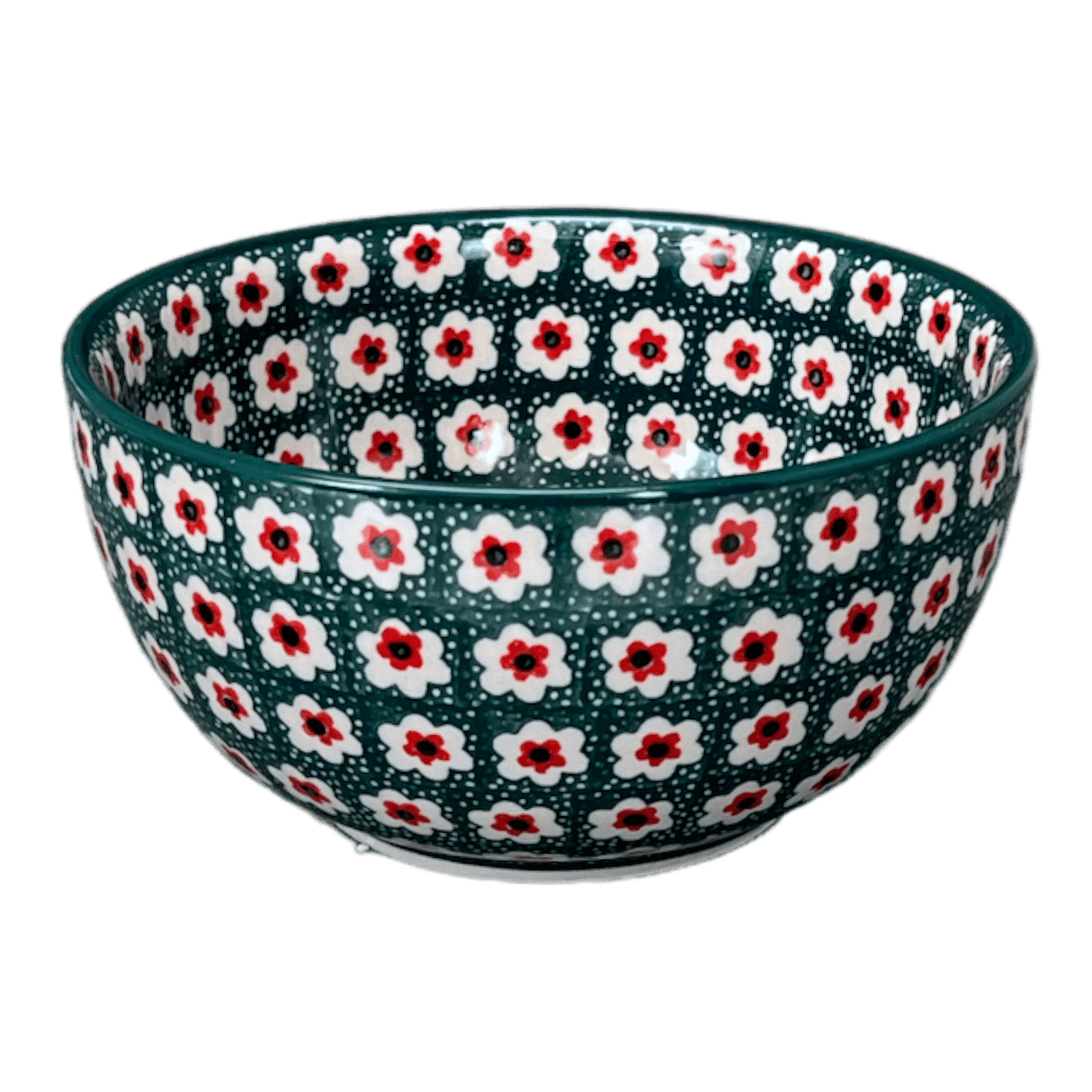 Bowl, Round, Deep, 5.5" in "Riot Daffodils" by Ceramika Artystyczna | A986-1174Q