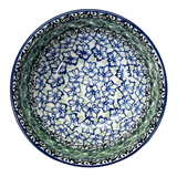 Bowl, Round, Deep, 5.5" in "Ring of Green" by Ceramika Artystyczna | A986-1479X