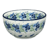 Polish Pottery CA 5.5" Deep Bowl (Hyacinth in the Wind) | A986-2037X at PolishPotteryOutlet.com
