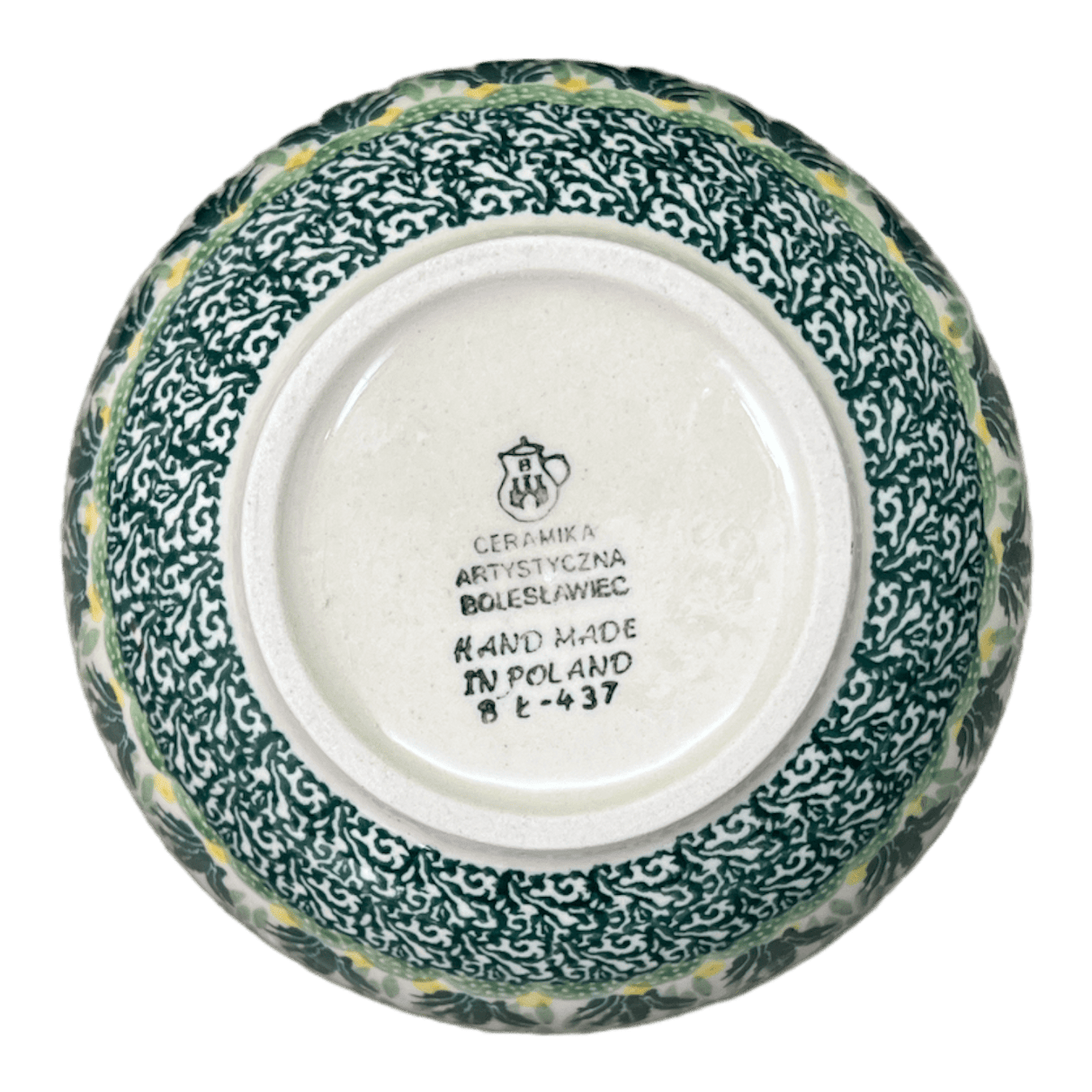 Bowl, Round, Deep, 5.5" in "Daffodils in Bloom" by Ceramika Artystyczna | A986-2122X
