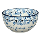 Bowl, Round, Deep, 5.5" in "Pansy Blues" by Ceramika Artystyczna | A986-2346X