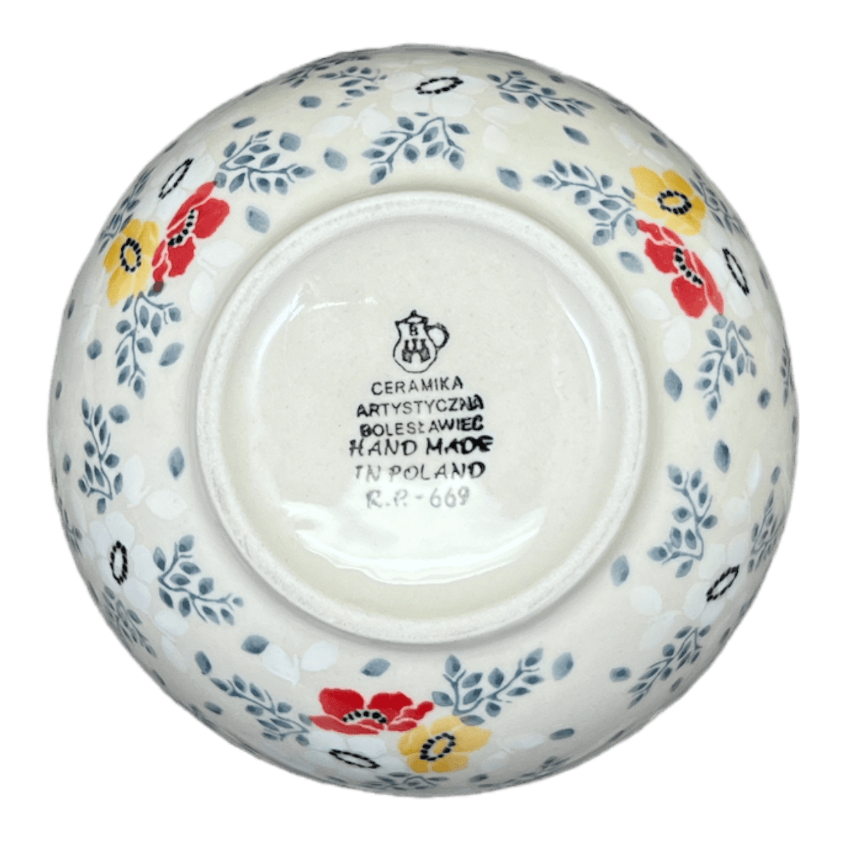 Bowl, Round, Deep, 5.5" in "Soft Bouquet" by Ceramika Artystyczna | A986-2378X