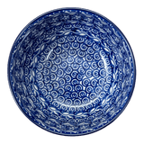 Bowl, Round, Deep, 5.5" in "Wavy Blues" by Ceramika Artystyczna | A986-905X