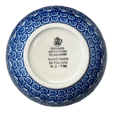 Bowl, Round, Deep, 5.5" in "Wavy Blues" by Ceramika Artystyczna | A986-905X