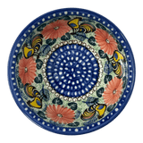 Bowl, Round, Deep, 5.5" in "Regal Roosters" by Ceramika Artystyczna | A986-U2617