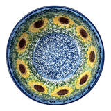 Bowl, Round, Deep, 5.5" in "Sunflowers" by Ceramika Artystyczna | A986-U4739