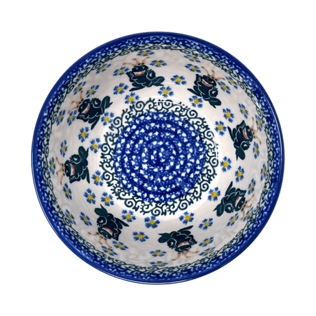 Bowl, Round, Deep, 5.5" in "Frog Prince" by Ceramika Artystyczna | A986-U9969