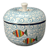 Polish Pottery CA Apple Baker (Catch of the Day) | AA38-2540X at PolishPotteryOutlet.com