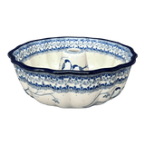 Bundt Cake Pan, 10.25" in "Bullfinch on Blue" by Ceramika Artystyczna | AA55-U4830