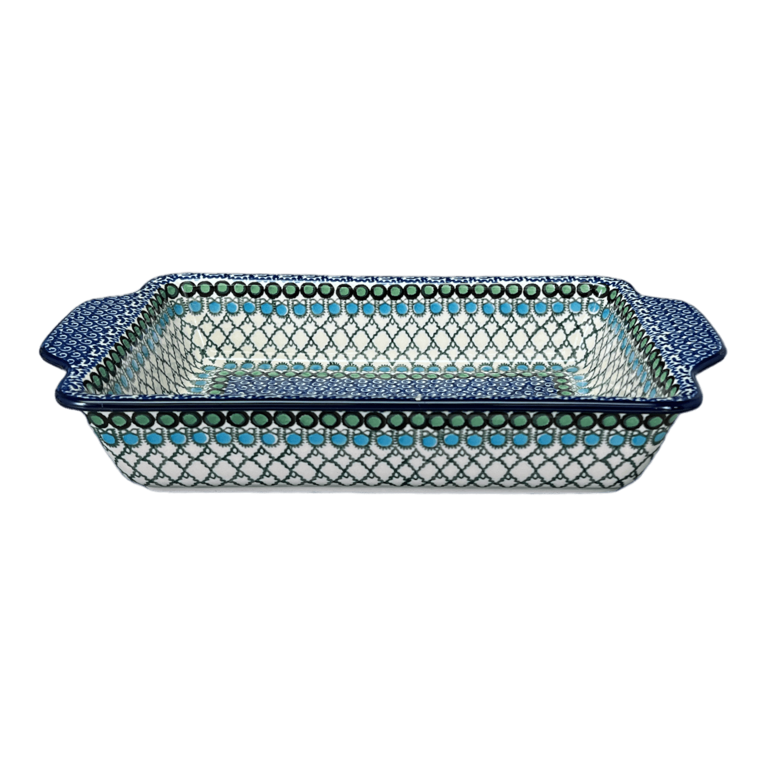 Casserole, Rectangular, Handles, 13" x 8" in "Medite...