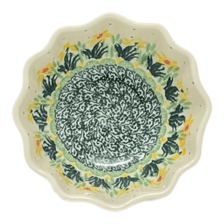 Bowl, Round, Blossom, Deep, 5" in "Daffodils in Bloom" by Ceramika Artystyczna | AA78-2122X