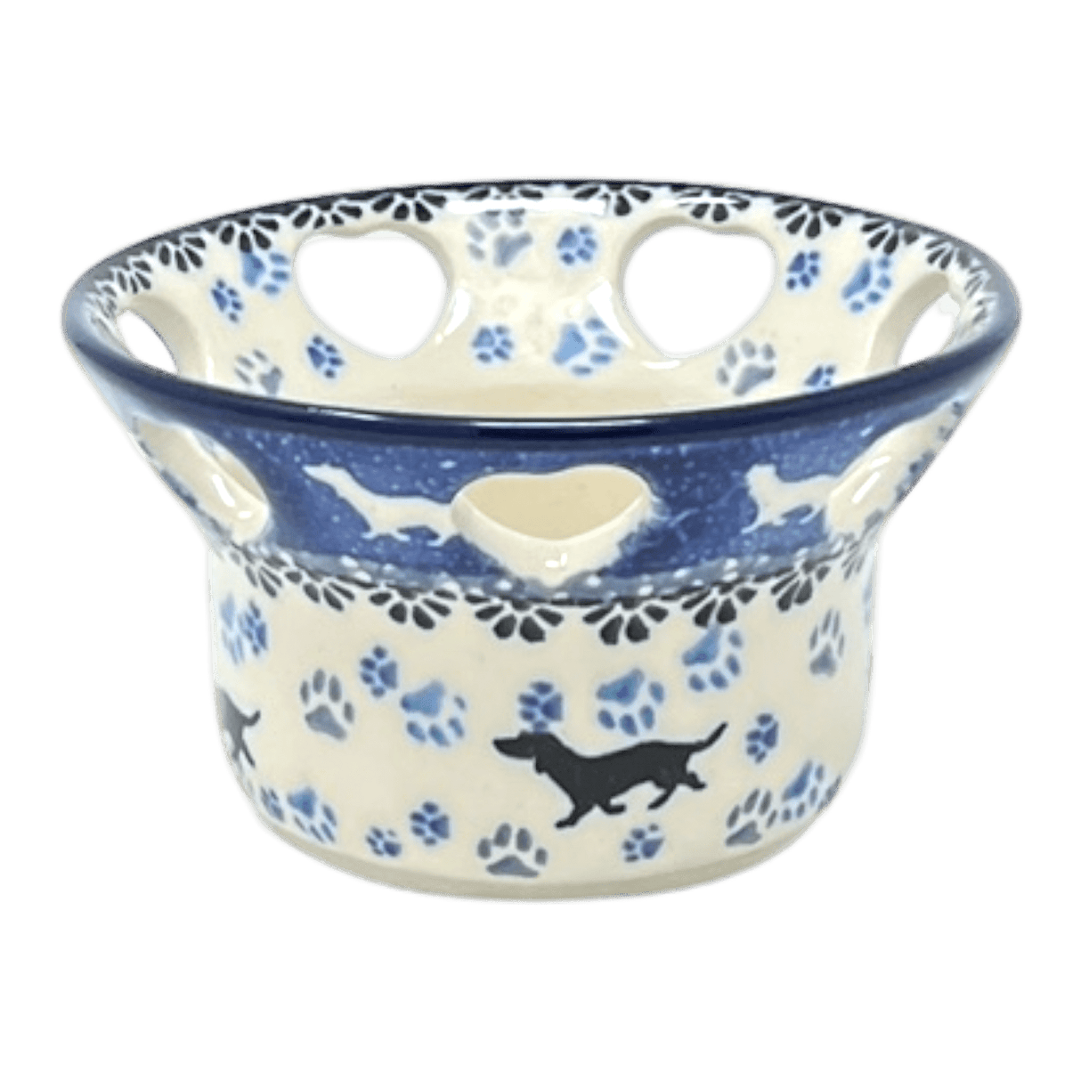 Candle Holder, Votive, 2" in "Wiener Dog Delight" by Ceramika Artystyczna | AA90-2151X