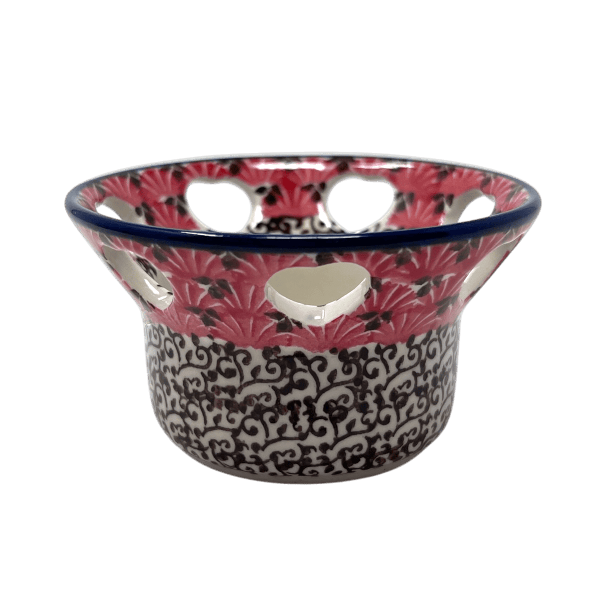 Candle Holder, Votive, 2" in "Coral Fans" by Ceramika Artystyczna | AA90-2199X