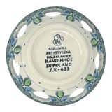 Candle Holder, Votive, 2" in "Peacock Plume" by Ceramika Artystyczna | AA90-2218X