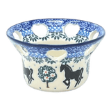 Candle Holder, Votive, 2" in "Black Stallion" by Ceramika Artystyczna | AA90-2257X