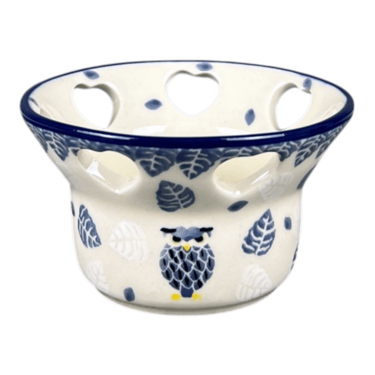 Candle Holder, Votive, 2" in "Lone Owl" by Ceramika Artystyczna | AA90-3326X