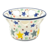 Candle Holder, Votive, 2" in "Star Shower" by Ceramika Artystyczna | AA90-359X