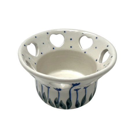 Candle Holder, Votive, 2" in "Tulip Dot" by Ceramika Artystyczna | AA90-377Z