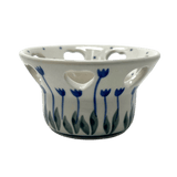 Candle Holder, Votive, 2" in "Tulip Dot" by Ceramika Artystyczna | AA90-377Z