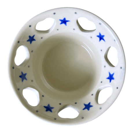Candle Holder, Votive, 2" in "Starry Sea" by Ceramika Artystyczna | AA90-454C
