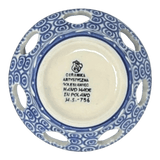 Candle Holder, Votive, 2" in "Wavy Blues" by Ceramika Artystyczna | AA90-905X