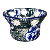 Candle Holder, Votive, 2" in "Blue Dahlia" by Ceramika Artystyczna | AA90-U1473