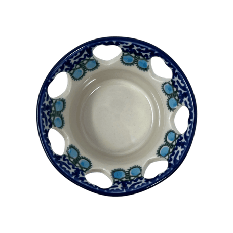 Candle Holder, Votive, 2" in "Mediterranean Waves" by Ceramika Artystyczna | AA90-U72