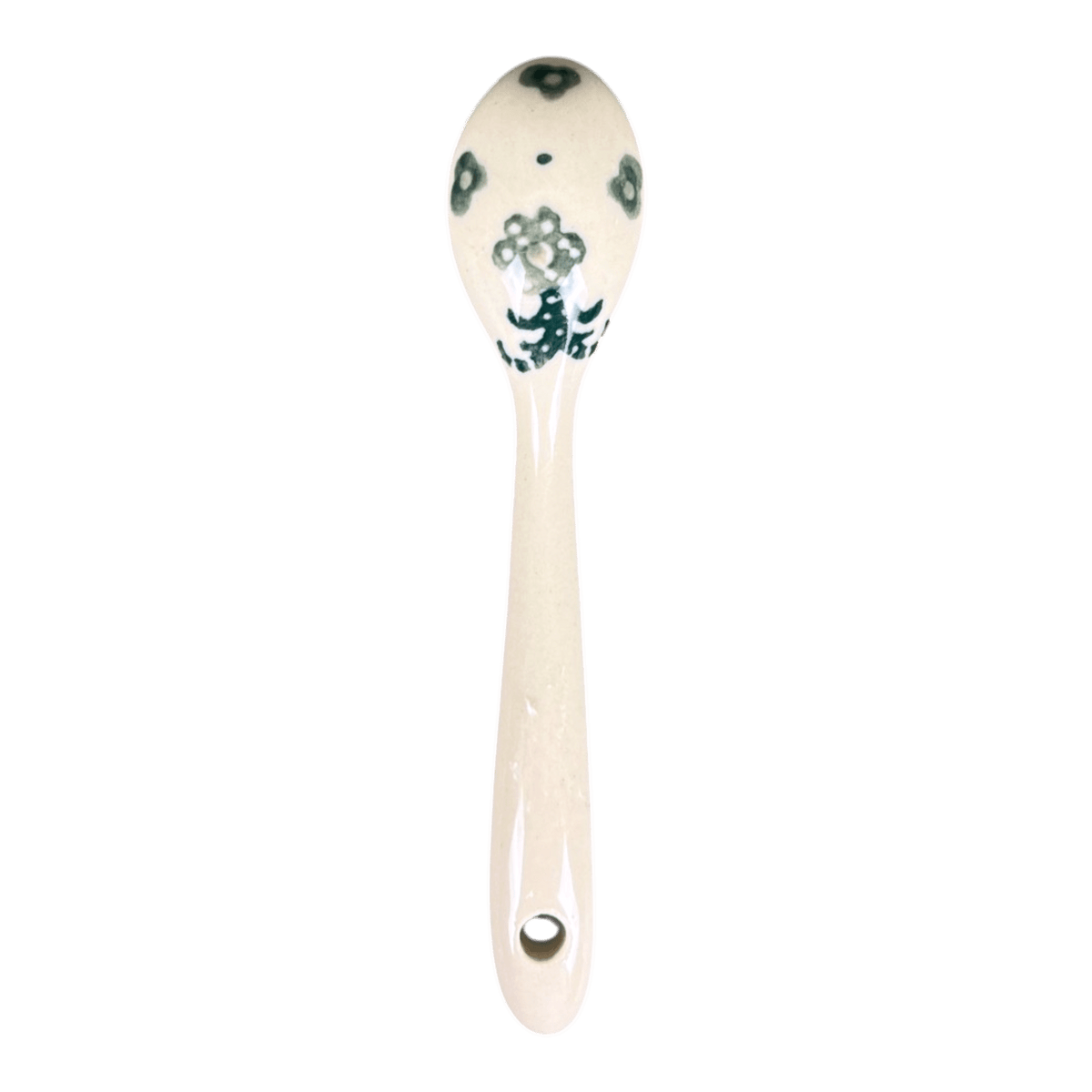 Spoon, Miniature, 3.75" in "Green Lace" by Ceramika Artystyczna | AA93-1149Q