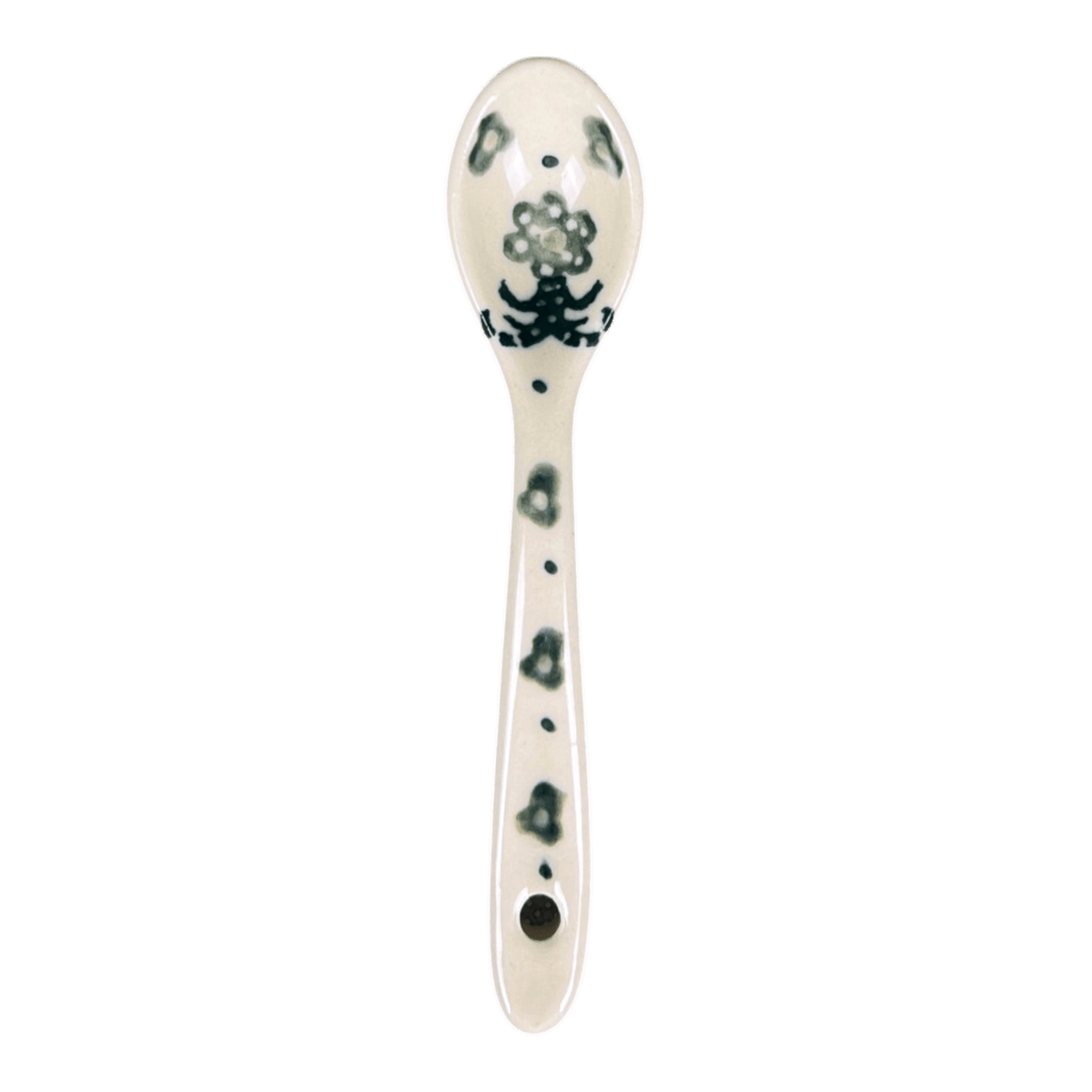 Spoon, Miniature, 3.75" in "Green Lace" by Ceramika Artystyczna | AA93-1149Q