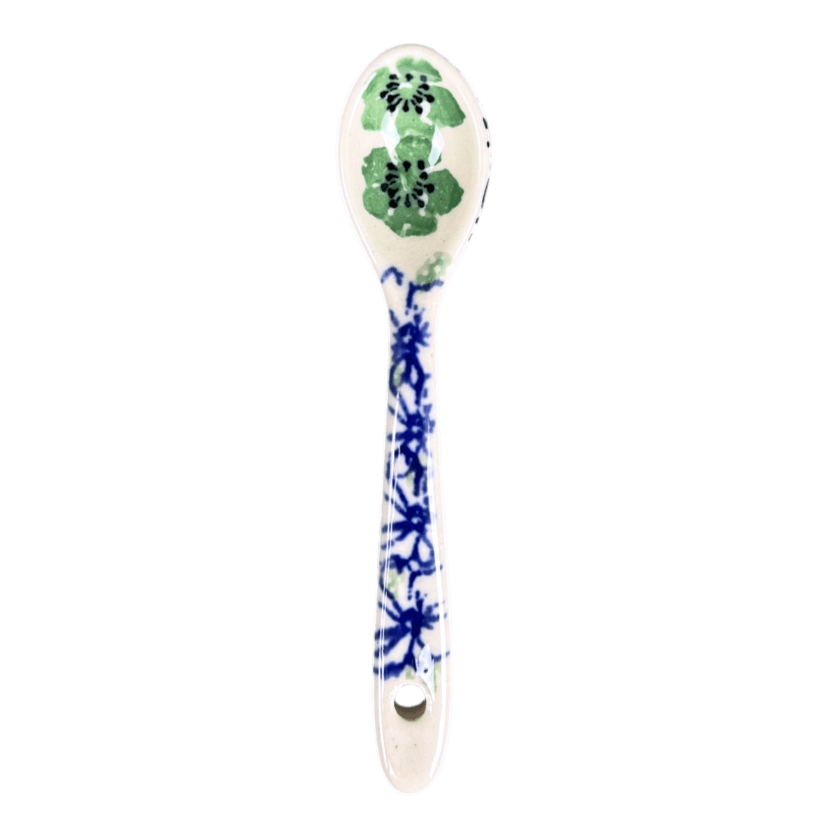 Spoon, Miniature, 3.75" in "Ring of Green" by Ceramika Artystyczna | AA93-1479X