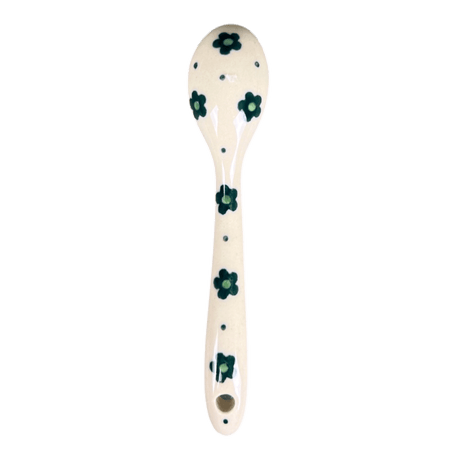 Spoon, Miniature, 3.75" in "Emerald Hearts" by Ceramika Artystyczna | AA93-2450X