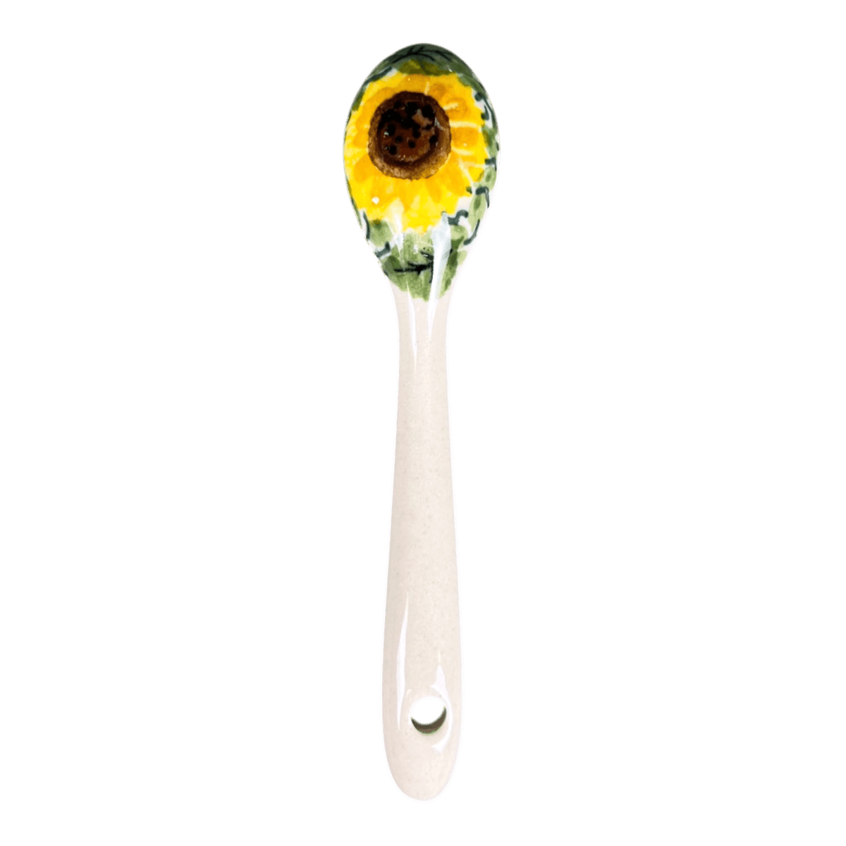 Spoon, Miniature, 3.75" in "Sunflowers" by Ceramika Artystyczna | AA93-U4739