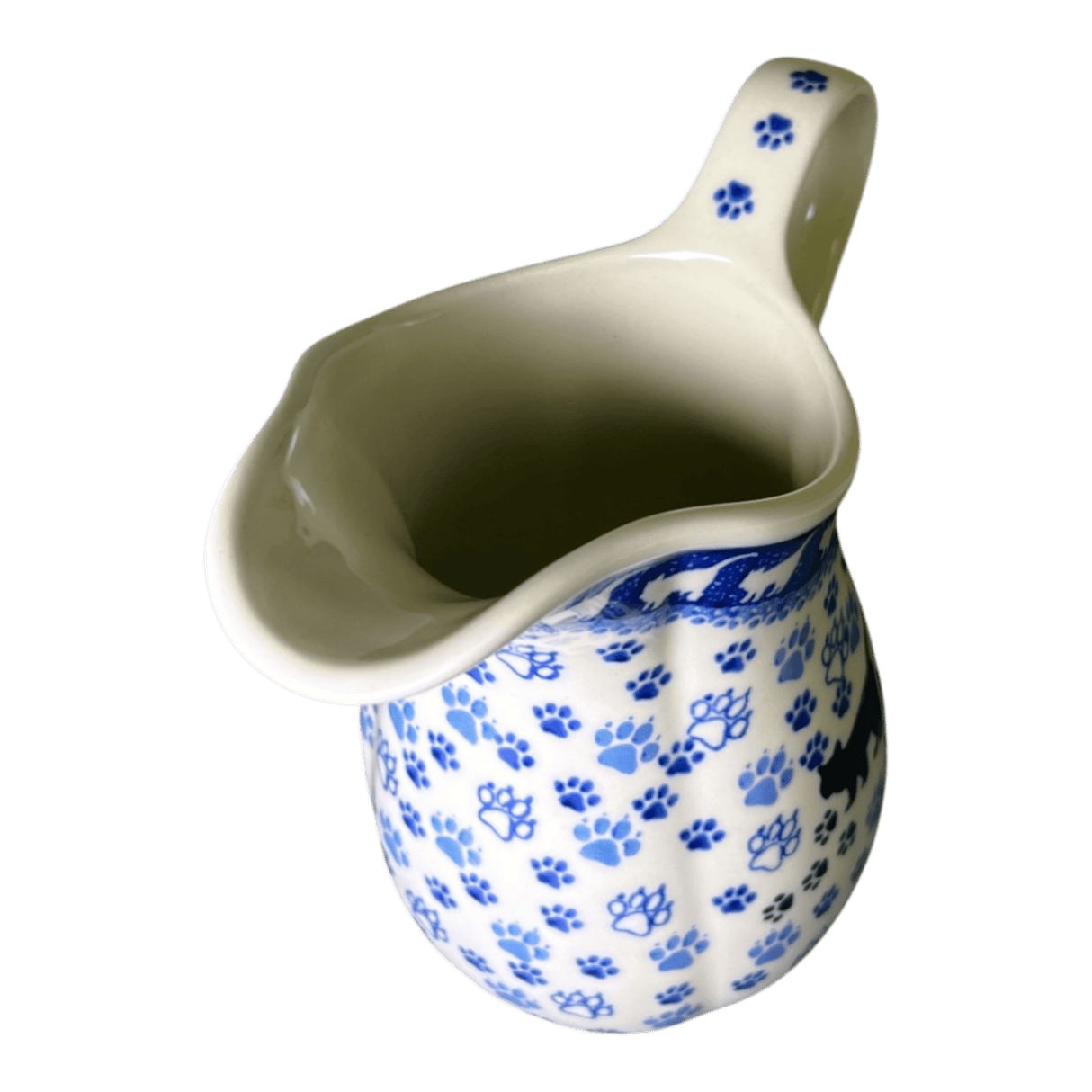 Pitcher, Fancy, Small 30 oz. in "Cat Tracks" by Ceramika Artystyczna | AB36-1771