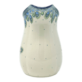 Pitcher, Fancy, Small 30 oz. in "Peacock Plume" by Ceramika Artystyczna | AB36-2218X