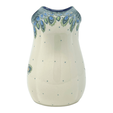 Pitcher, Fancy, Small 30 oz. in "Peacock Plume" by Ceramika Artystyczna | AB36-2218X