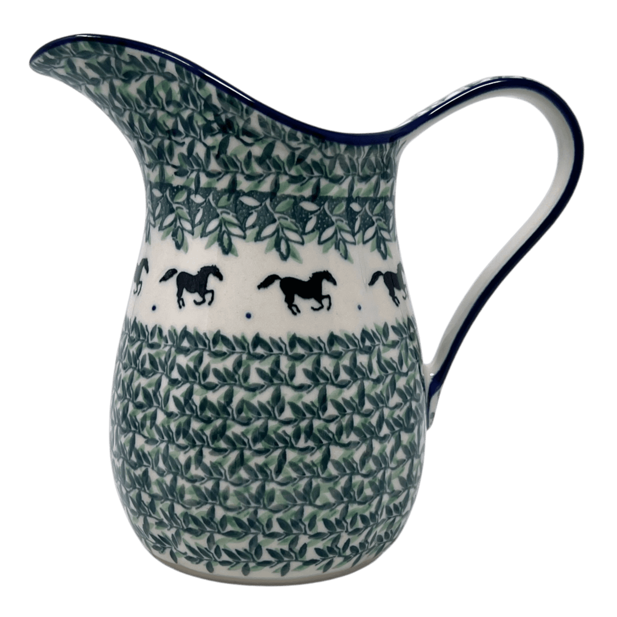 Pitcher, Fancy, Small 30 oz. in "Race Track" by Ceramika Artystyczna | AB36-2241X